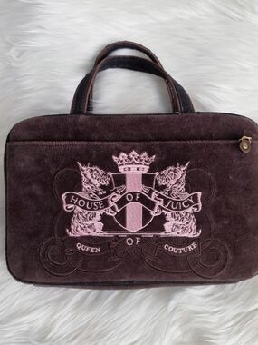 ❌️Dont BUY❌️Rare vintage y2k Juicy Couture makeup bag